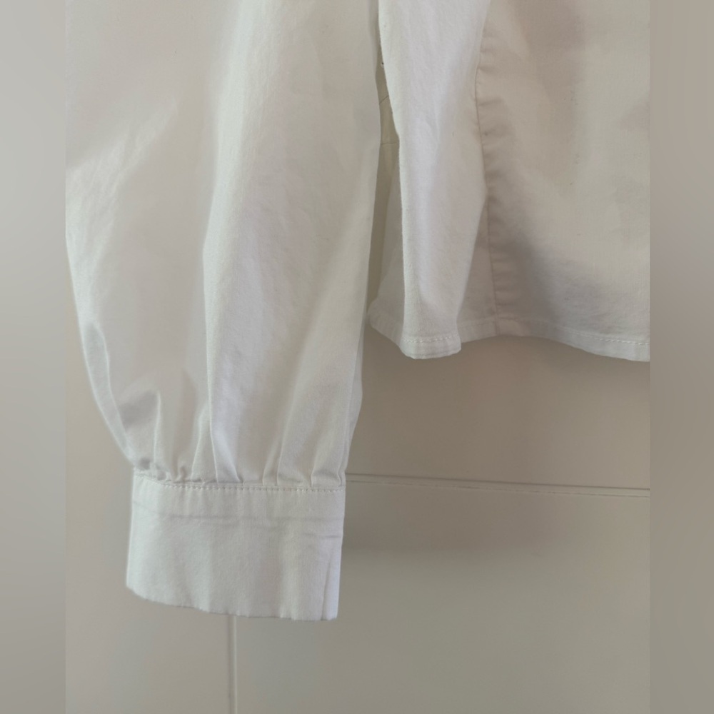 Urban Outfitters Cotton Blend Cropped Blouse, size medium. - Picture 4 of 8